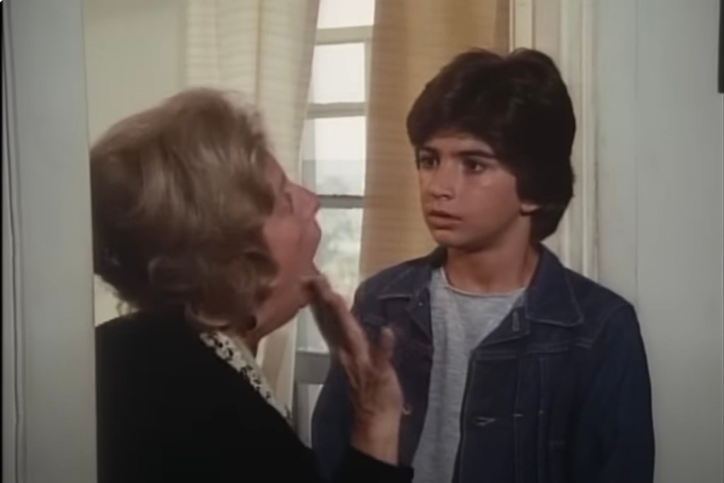 Actors Penny Santon and Tony Latorre in Highway To Heaven