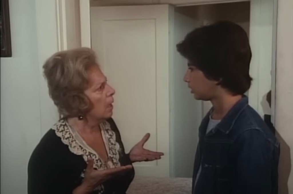 Actors Penny Santon and Tony Latorre in Highway To Heaven