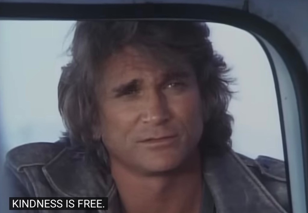 Actor Michael Landon as Jonathan in Highway To Heaven The Pilot